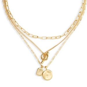 Madewell Set of 3 Toggle Chain Necklaces